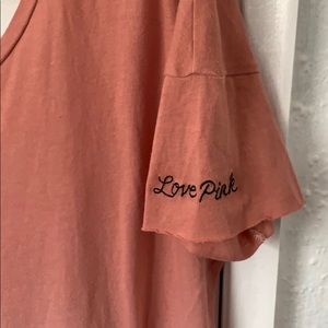 2 Tone Pink Top